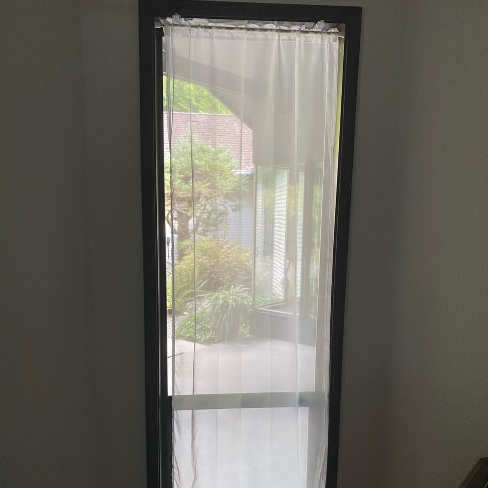 sheer curtains
